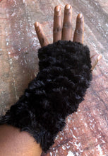 Load image into Gallery viewer, Sheridonna Designs: &quot;Snow White Fingerless Gloves&quot;
