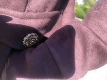 Load image into Gallery viewer, Women&#39;s Custom Design : Chocolate Suede  Couture Scallop Jacket
