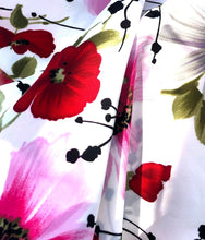 Load image into Gallery viewer, Sheridonna Designs : &quot;Floral Garden Silk Scarf&quot;
