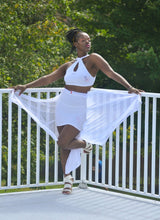 Load image into Gallery viewer, Sheridonna Designs: Exclusive Custom Sustainable 2 Piece Skirt Set With Waist Attachment
