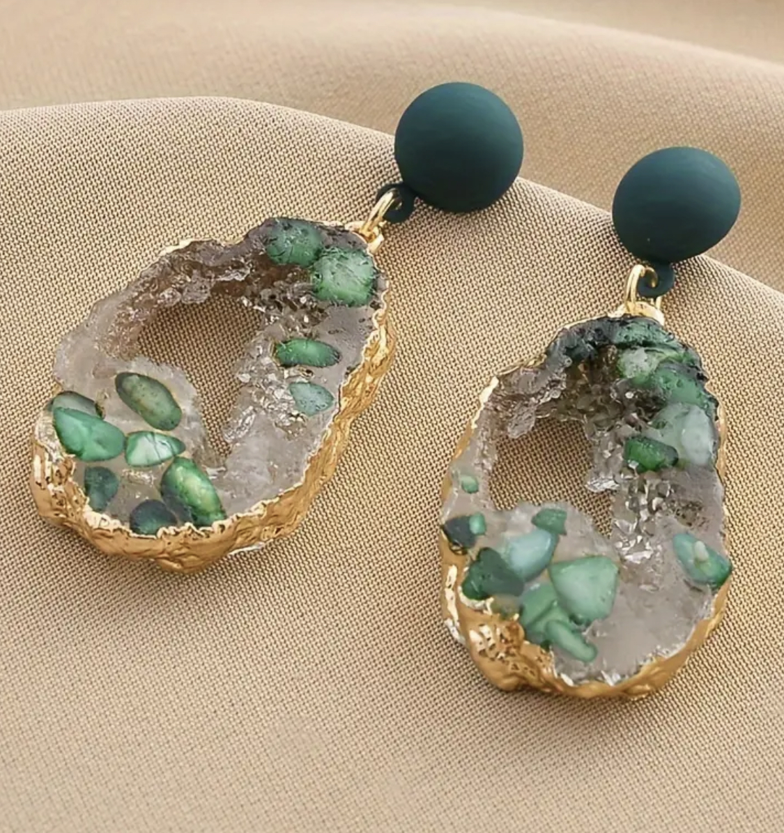 Luxury Irregular Design Styles Dangle Earrings - Image 3
