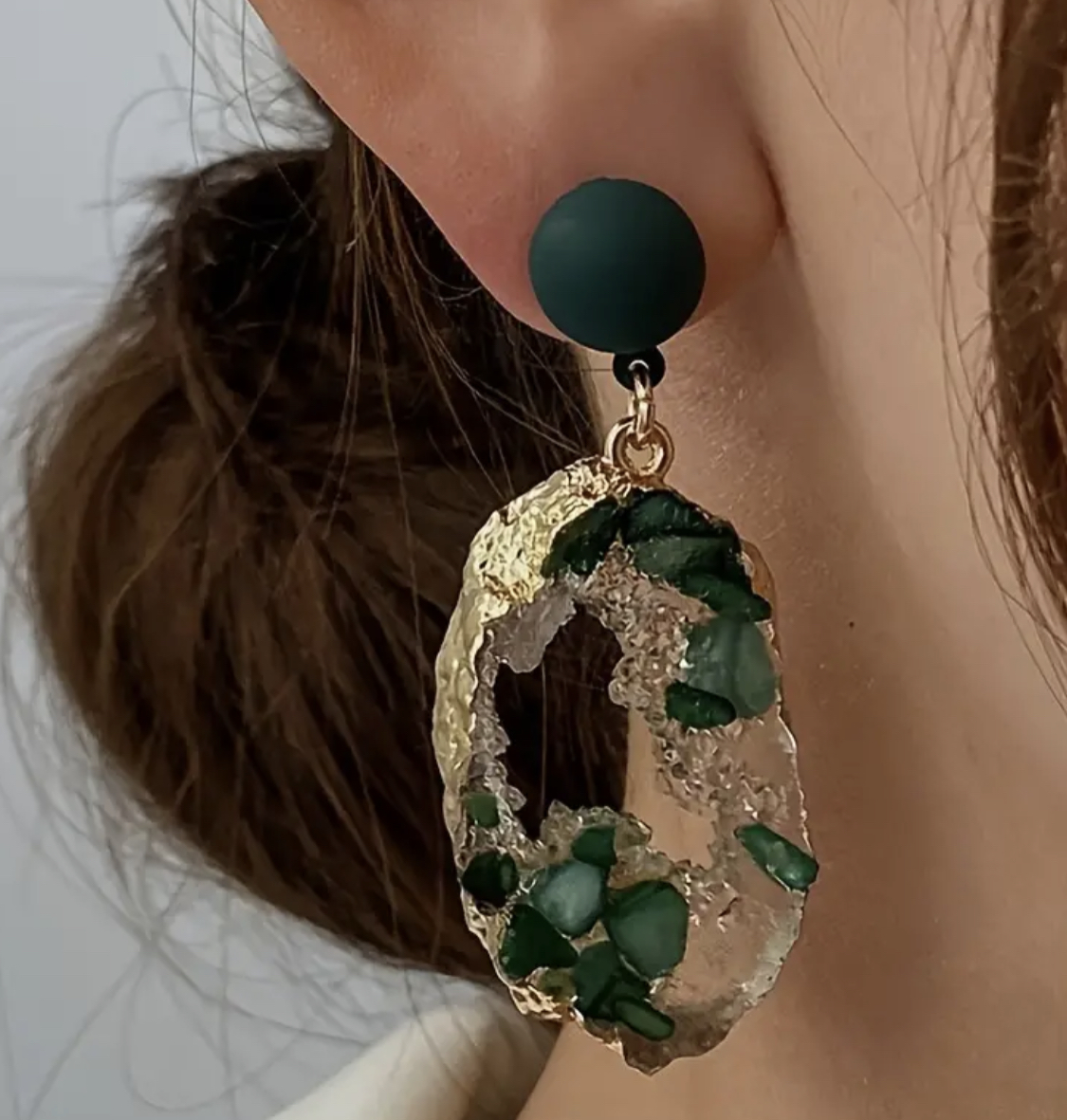 Luxury Irregular Design Styles Dangle Earrings - Image 2