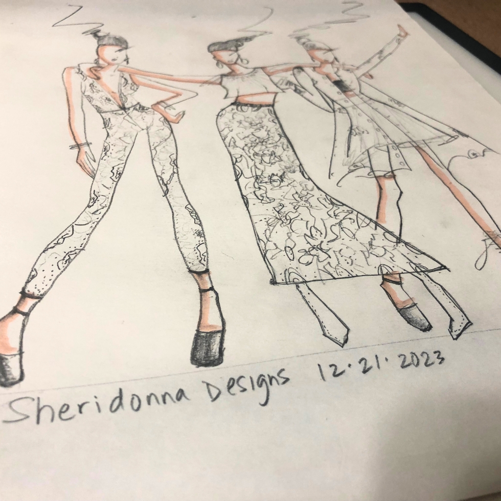Sheridonna Designs Fashion ILLUSTRATIONS