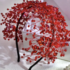 Sparkling Rhinestone Wide Brimmed Vintage Hair Band