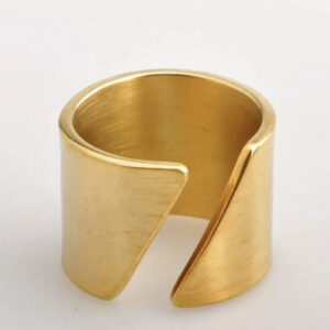 Modern Geometric Wrap Ring