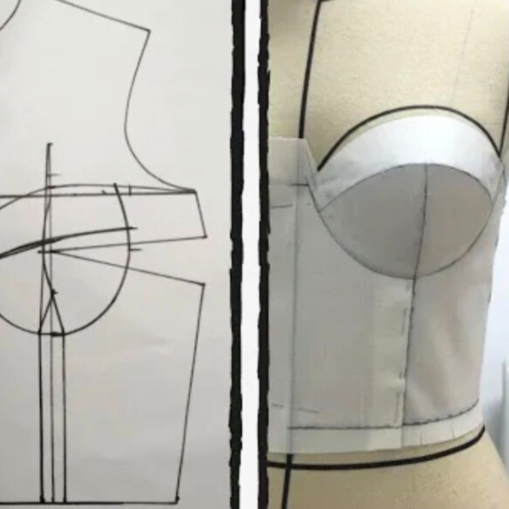 Corset Toile Sample