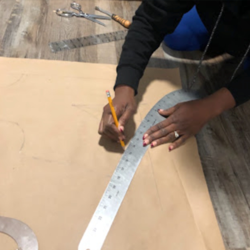 UFI_Pattern MakingStudent_drafting new patterns
