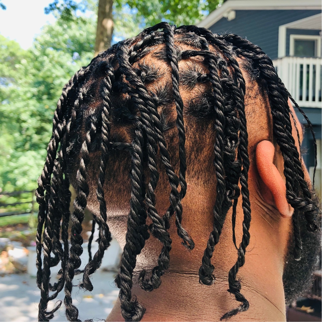 Men's Taper Fade with Double Strand Twist | Sheridonna's Luxury Barber Styling - Image 4