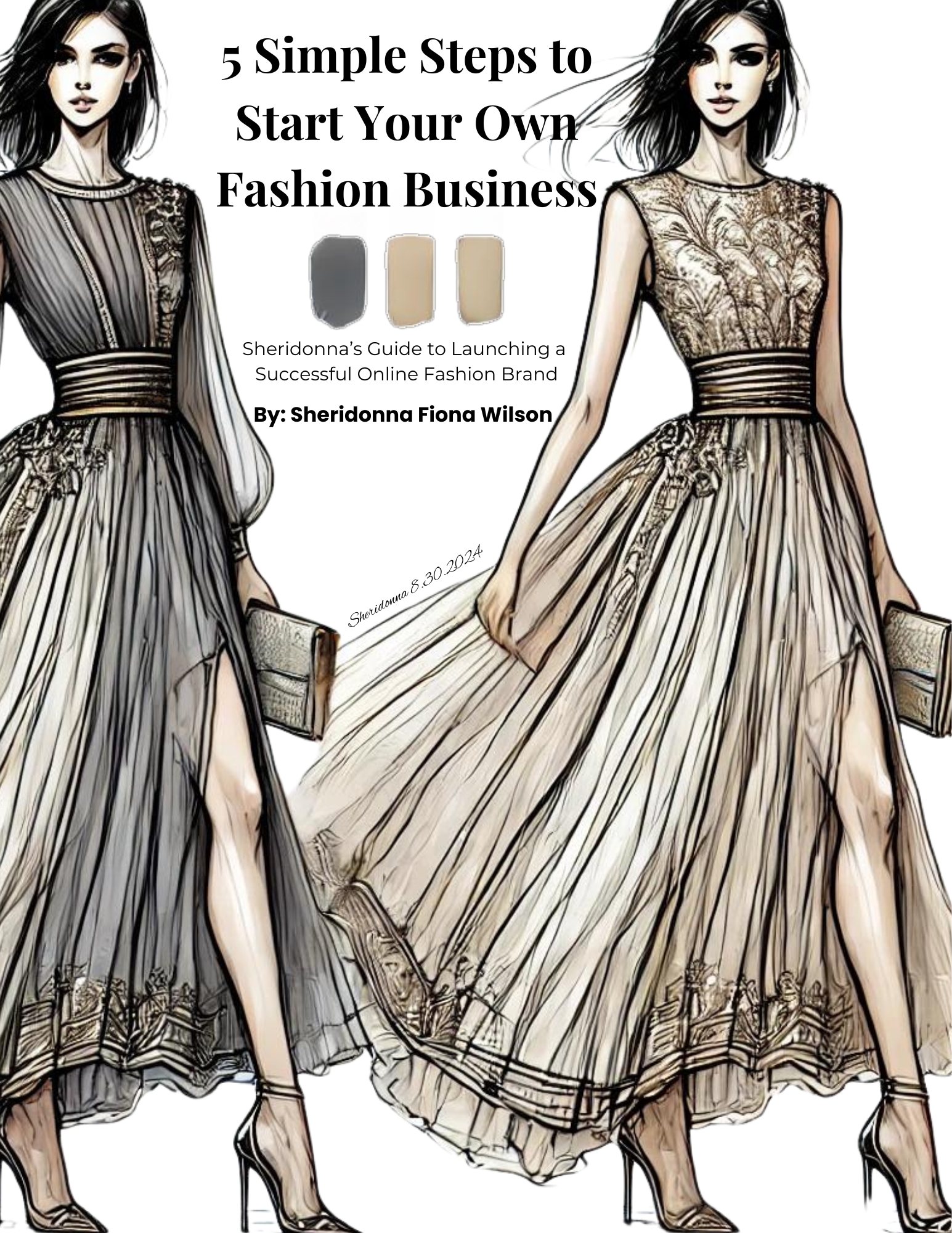 Paperback_5 Simple_cover Steps to Start Your Own Fashion Busines_BOOK